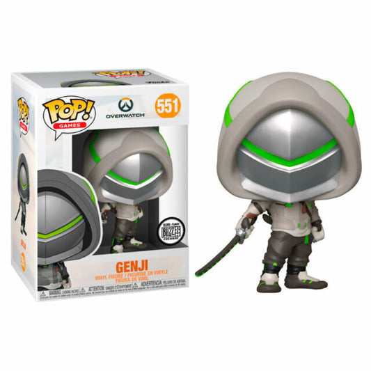 FUNKO POP! Vinyl Games RARE Overwatch #551 Genji [VAULTED]