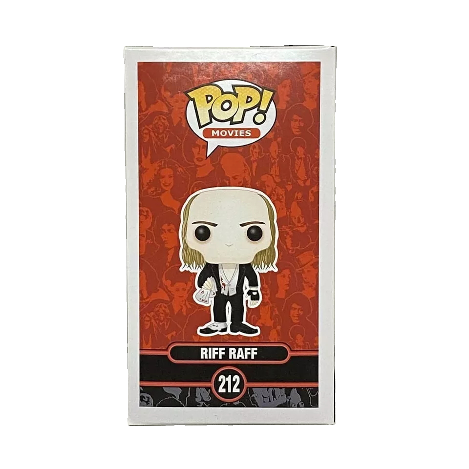 FUNKO POP! Vinyl Movies RARE The Rocky Horror Picture Show #212 Riff Raff [VAULTED]