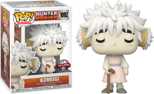 FUNKO POP! Vinyl Animation RARE Hunter x Hunter #1092 Komugi (Blue Eyes) [Funko Special Edition | Chase] [VAULTED]