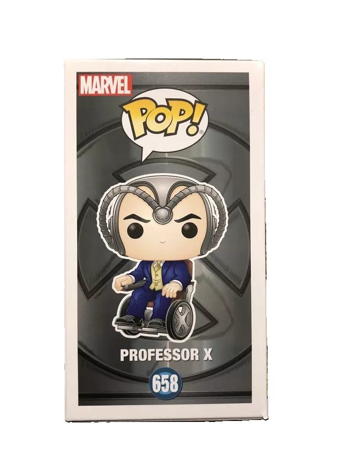 FUNKO POP! Bobble-Head Marvel RARE #658 Professor X (Cerebro) [Funko Special Edition] [VAULTED]