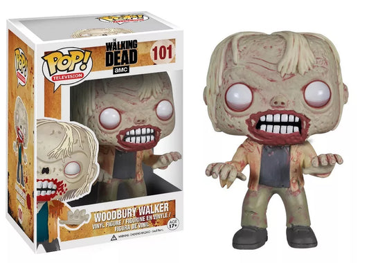 FUNKO POP! Vinyl Television RARE The Walking Dead #101 Woodbury Walker [VAULTED]