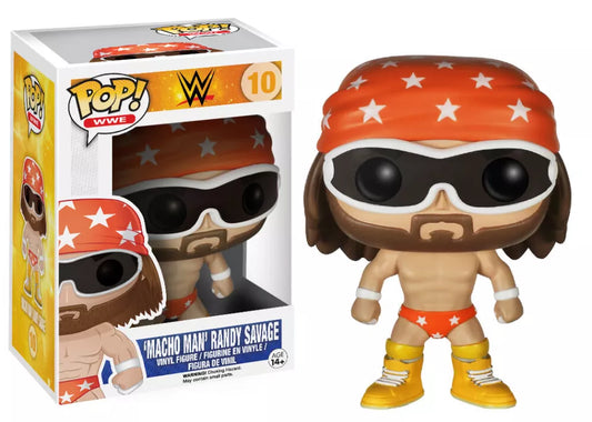 FUNKO POP! Vinyl WWE RARE #10 Macho Man Randy Savage [VAULTED]