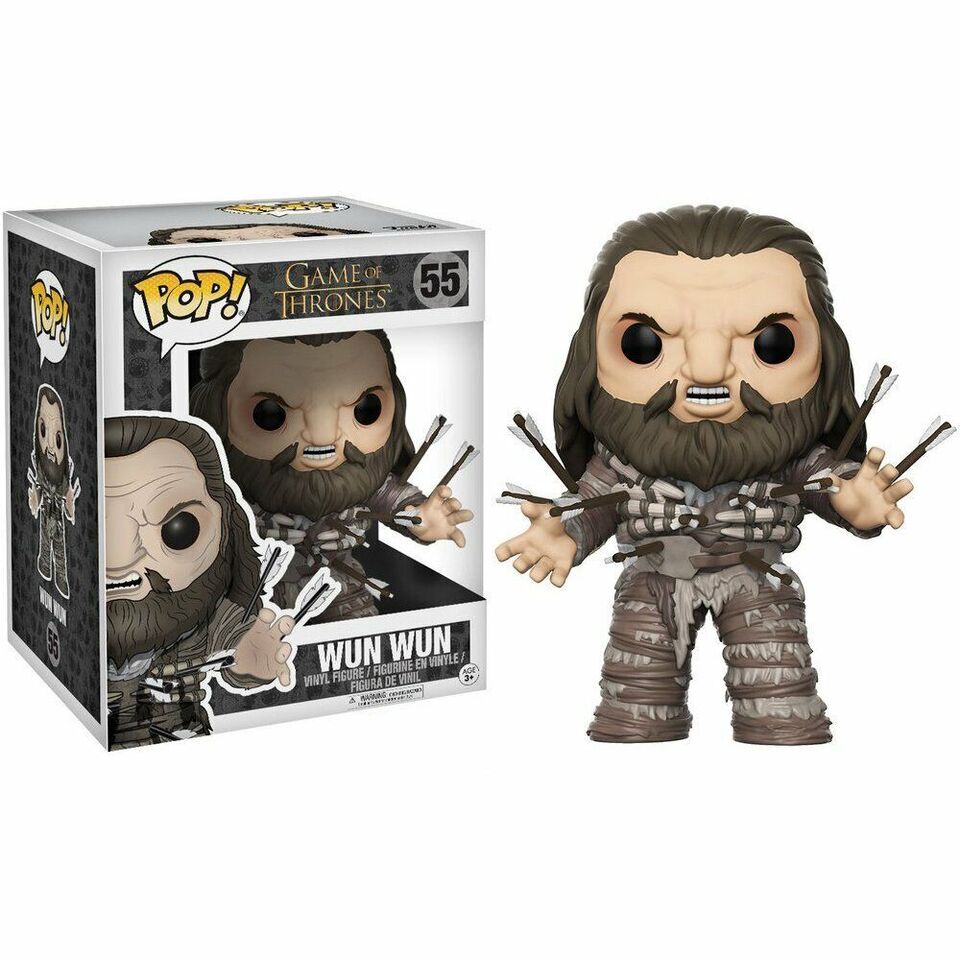 FUNKO POP! Vinyl Game of Thrones RARE #55 Wun Wun (6in Super) [VAULTED]