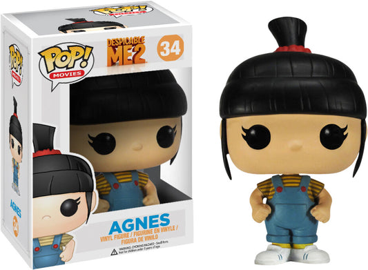 FUNKO POP! Vinyl Movies RARE Despicable Me 2 #34 Agnes [VAULTED]