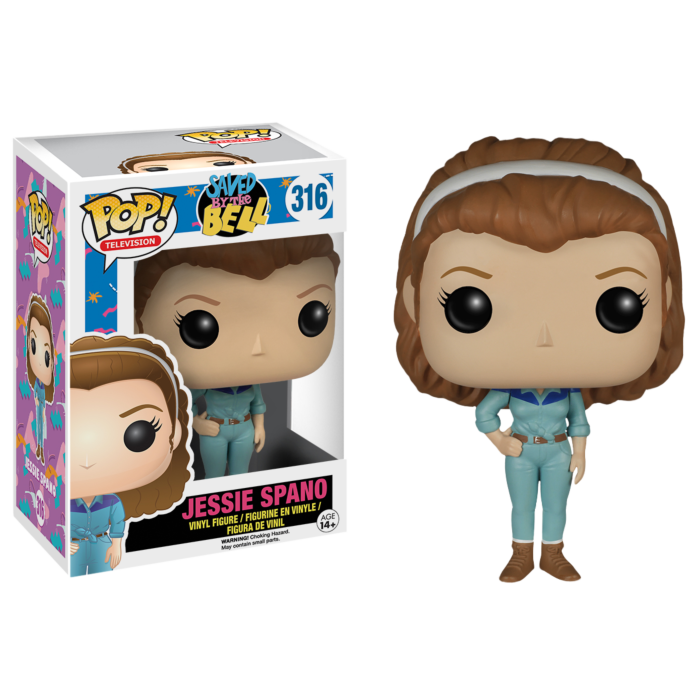 FUNKO POP! Vinyl Television RARE Saved By The Bell #316 Jessie Spano [VAULTED]