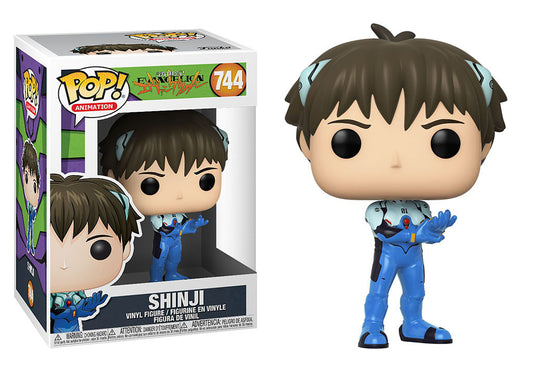 FUNKO POP! Vinyl Animation RARE Neon Genesis Evangelion #744 Shinji Ikari [VAULTED]