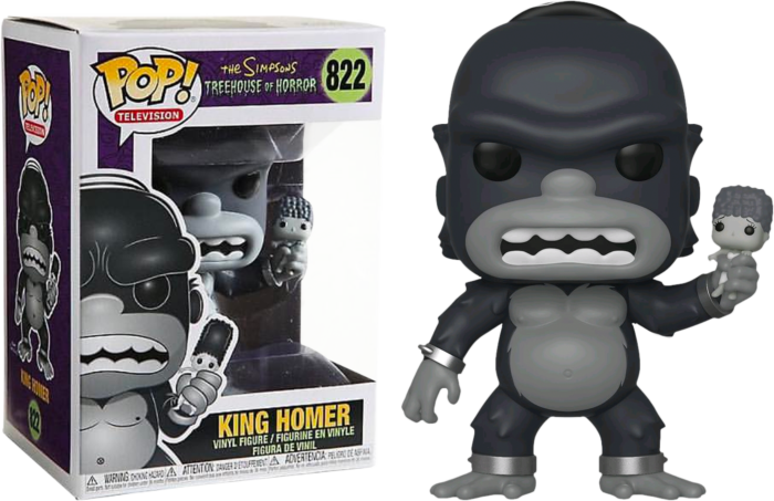 FUNKO POP! Vinyl Television RARE The Simpsons Treehouse of Horror #822 King Homer [VAULTED]