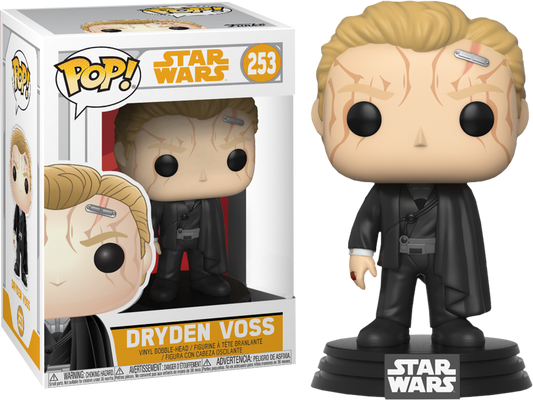 FUNKO POP! Vinyl Bobble-Head Star Wars RARE #253 Dryden Voss (w/ Scars) [FYE (Stickerless)] [VAULTED]