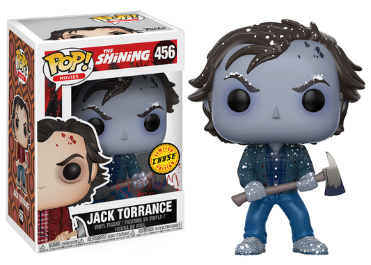 FUNKO POP! Vinyl Movies RARE The Shining #456 Jack Torrance (Frozen) [Chase] [VAULTED]