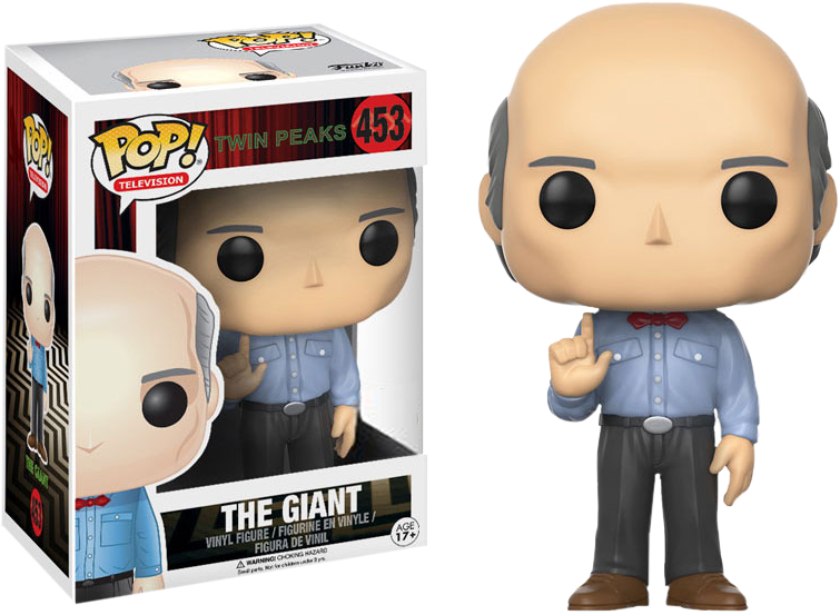 FUNKO POP! Vinyl Television RARE Twin Peaks #453 The Giant [Chase] [VAULTED]