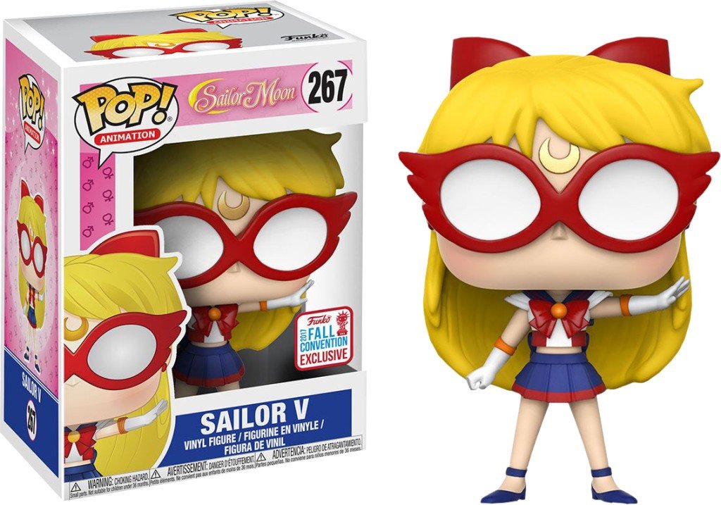 FUNKO POP! Vinyl Animation RARE Sailor Moon #267 Sailor V [Fall Convention] [VAULTED]