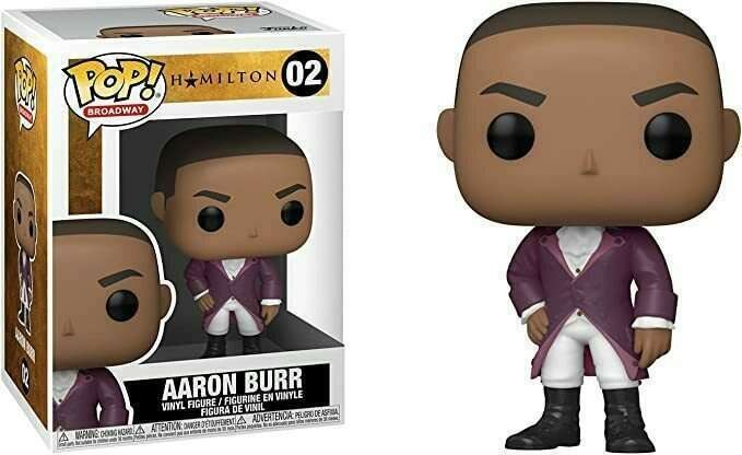 FUNKO POP! Vinyl Broadway RARE Hamilton #02 Aaron Burr [VAULTED]