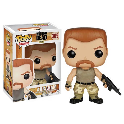 FUNKO POP! Vinyl Television RARE The Walking Dead #309 Abraham (The Walking Dead) [VAULTED]