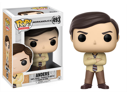 FUNKO POP! Vinyl Television RARE Workaholics #493 Anders [VAULTED]