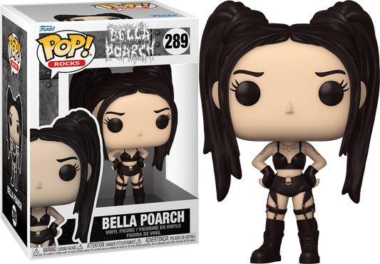 FUNKO POP! Vinyl Rocks RARE Bella Poarch #289 Bella Poarch [VAULTED]