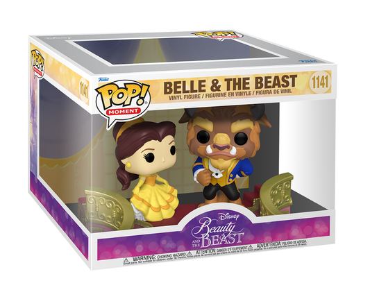 FUNKO POP! Vinyl Moment RARE Beauty And The Beast #1141 Belle & The Beast [VAULTED]