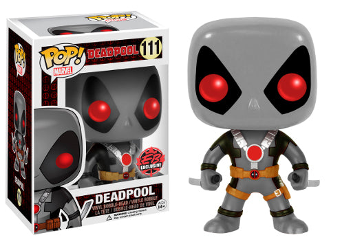 FUNKO POP! Vinyl Marvel RARE Deadpool #111 Deadpool (Two Swords) (X-Force) [GameStop (Stickerless)] [VAULTED]