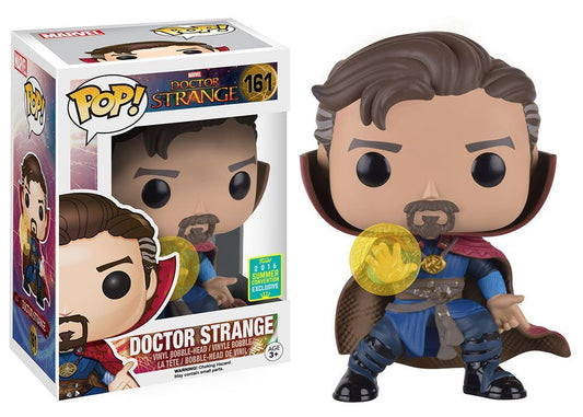 FUNKO POP! Vinyl Marvel RARE Doctor Strange #161 Doctor Strange (w/ Rune) [Summer Convention][VAULTED]