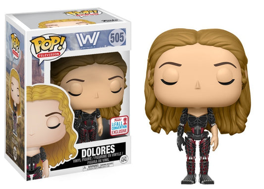 FUNKO POP! Vinyl Television RARE Westworld #505 Dolores (Robotic) [Fall Convention] [VAULTED]