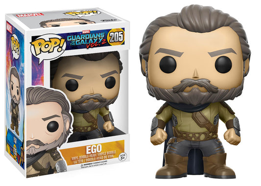 FUNKO POP! Vinyl Bobble-Head Marvel RARE Guardians of the Galaxy Vol.2 #205 Ego [VAULTED]