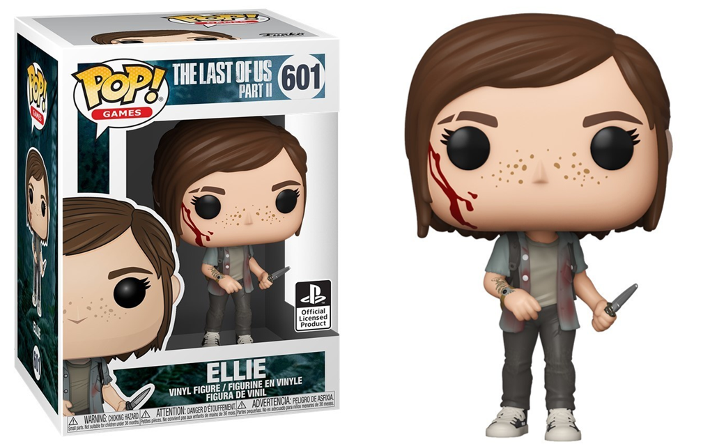 FUNKO POP! Vinyl Games RARE The Last Of Us Part 2 #601 Ellie (TLOU Part 2) [VAULTED]