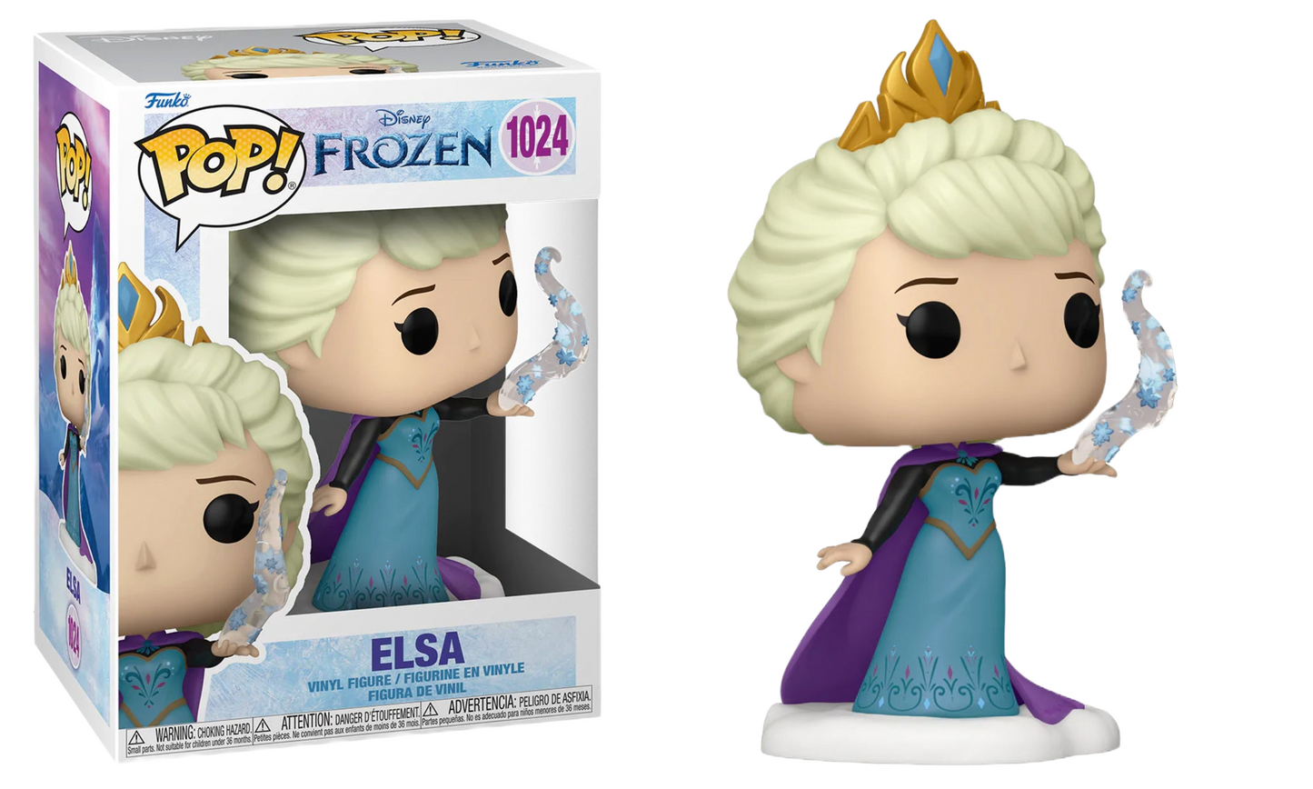 FUNKO POP! Vinyl Disney RARE Frozen #1024 Elsa (Coronation - Using Powers) [VAULTED]