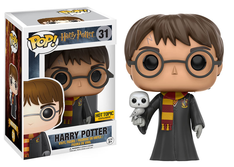 FUNKO POP! Vinyl Harry Potter RARE #31 Harry Potter (Robes and Hedwig) (Original Dark Box) [VAULTED]