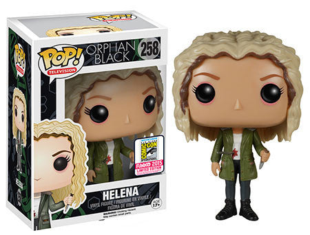 FUNKO POP! Vinyl Television RARE Orphan Black #258 Helena in Parka [SDCC] [VAULTED]