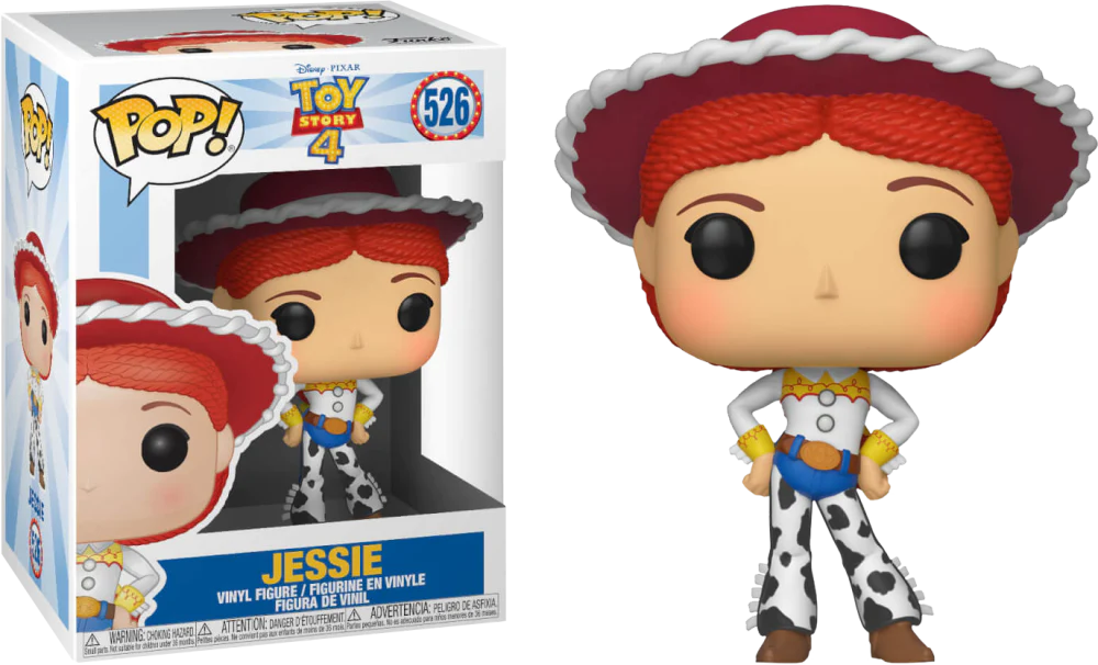 FUNKO POP! Vinyl Disney RARE Toy Story 4 #526 Jessie (Toy Story 4) [VAULTED]