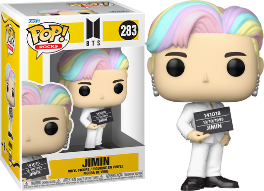 FUNKO POP! Vinyl Rocks RARE BTS #283 Jimin (Butter) [VAULTED]