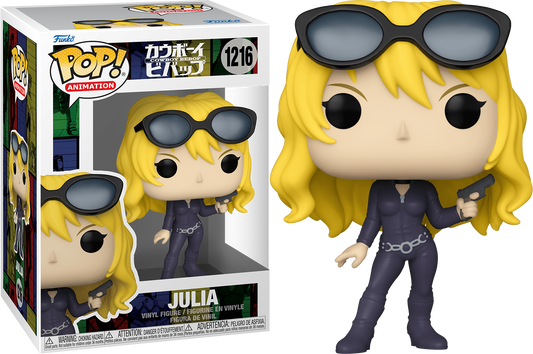 FUNKO POP! Vinyl Animation RARE Cowboy Bebop #1216 Julia (2022 Release) [VAULTED]