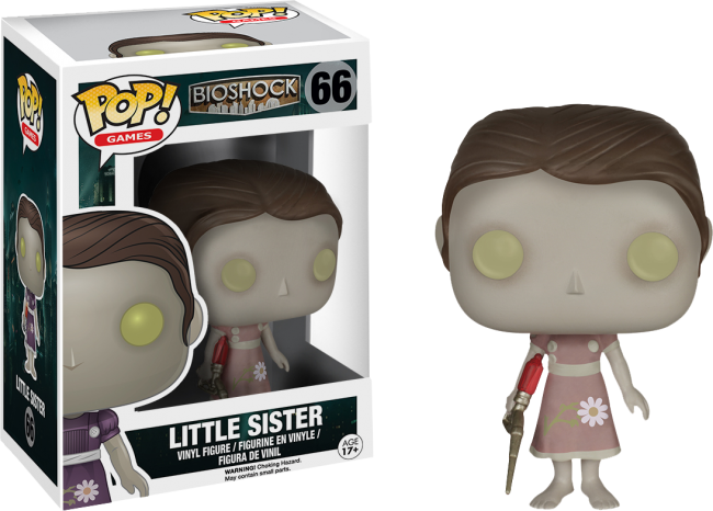 FUNKO POP! Vinyl Games RARE Bioshock #66 Little Sister [VAULTED]