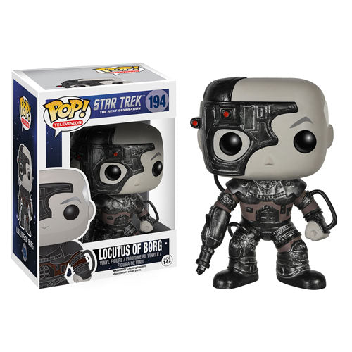 FUNKO POP! Vinyl Television RARE Star Trek The Next Generation #194 Locutus of Borg [VAULTED]