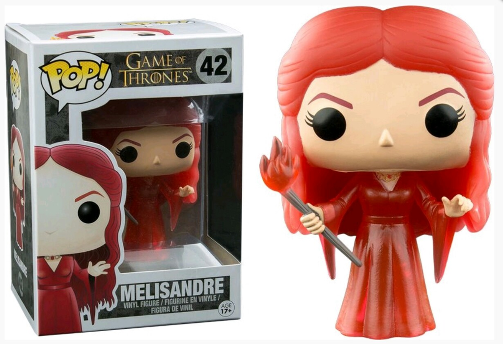 FUNKO POP! Vinyl Game of Thrones RARE #42 Melisandre (Translucent) [Barnes & Noble (Stickerless)] [VAULTED]