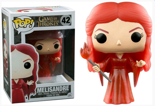 FUNKO POP! Vinyl Game of Thrones RARE #42 Melisandre (Translucent) [Barnes & Noble (Stickerless)] [VAULTED]