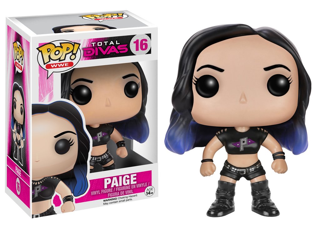 FUNKO POP! Vinyl WWE RARE Total Divas #16 Paige [VAULTED]