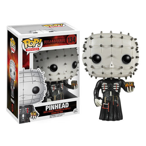 FUNKO POP! Vinyl Movies RARE Hellraiser III Hell on Earth #134 Pinhead [VAULTED]