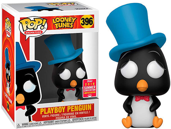 FUNKO POP! Vinyl Animation RARE Looney Tunes #396 Playboy Penguin [Summer Convention] [VAULTED]