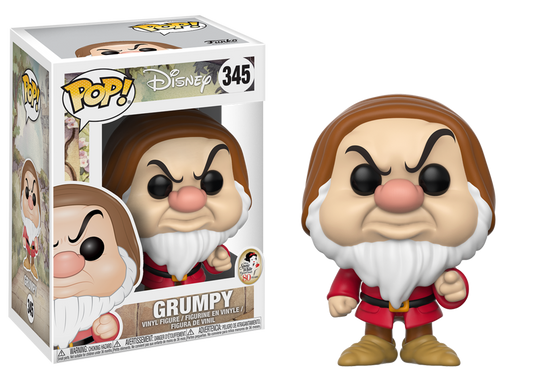 FUNKO POP! Vinyl Disney RARE #345 Grumpy (Pointing) [VAULTED]