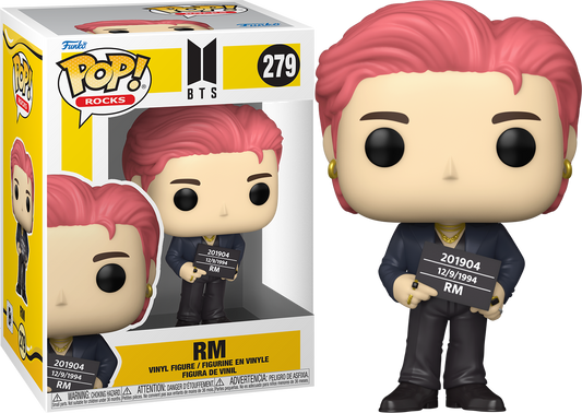 FUNKO POP! Vinyl Rocks RARE BTS #279 RM (Butter) [VAULTED]