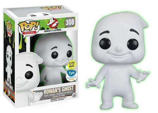 FUNKO POP! Vinyl Movies RARE Ghostbusters #308 Rowan's Ghost (GITD) [Underground Toys] [VAULTED]