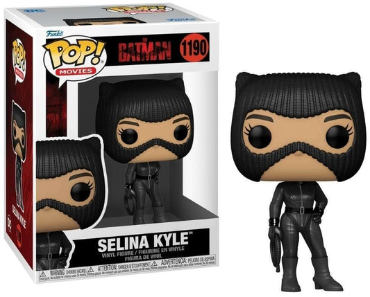 FUNKO POP! Vinyl Movies RARE The Batman #1190 Selina Kyle (The Batman - Masked) [VAULTED]