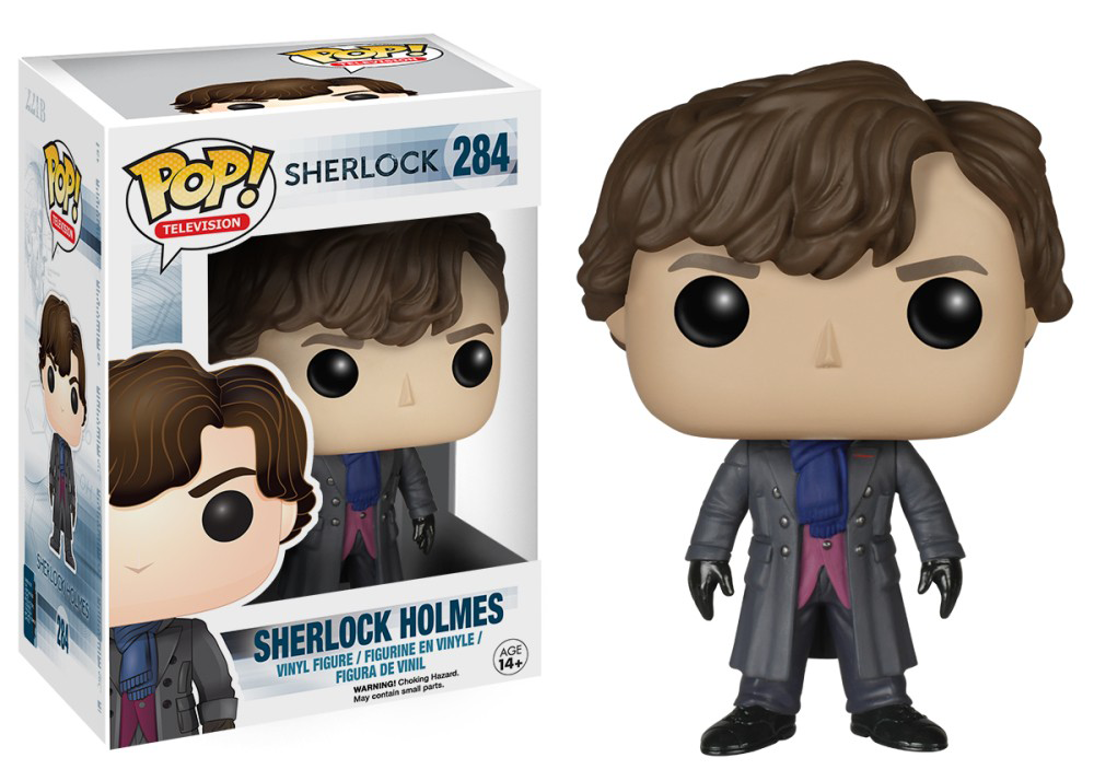 FUNKO POP! Vinyl Television RARE Sherlock #284 Sherlock Holmes [VAULTED]