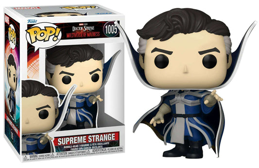 FUNKO POP! Bobble-Head Marvel RARE Doctor Strange in the Multiverse of Madness #1005 Supreme Strange [VAULTED]