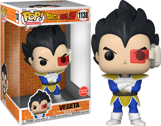 FUNKO POP! Vinyl Animation RARE Dragonball Z #1138 Vegeta (Jumbo 10in) [Funko Special Edition] [VAULTED]