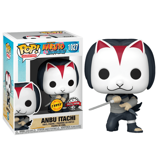 FUNKO POP! Vinyl Animation RARE Naruto Shippuden #1027 Anbu Itachi (Masked) [Funko Special Edition | Chase] [VAULTED]