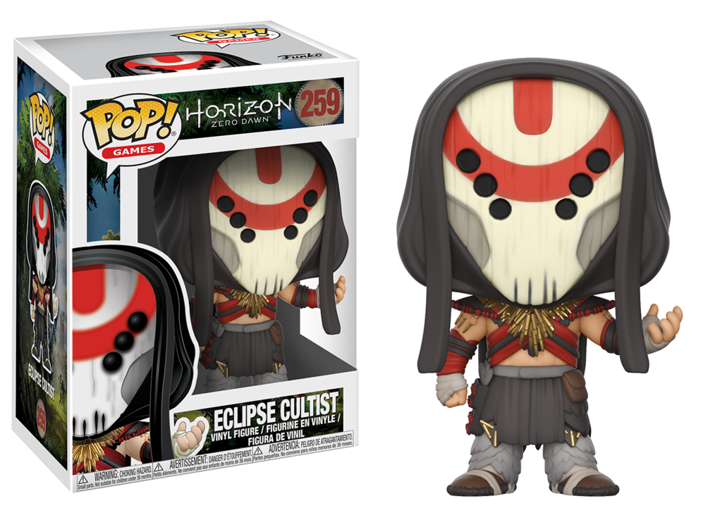 FUNKO POP! Vinyl Games RARE Horizon Zero Dawn #259 Eclipse Cultist [VAULTED]