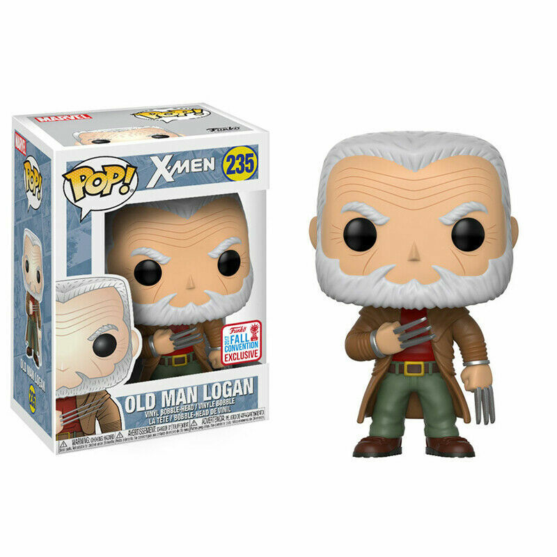 FUNKO POP! Vinyl Bobble-Head RARE X-Men #235 Old Man Logan [Fall Convention] [VAULTED]